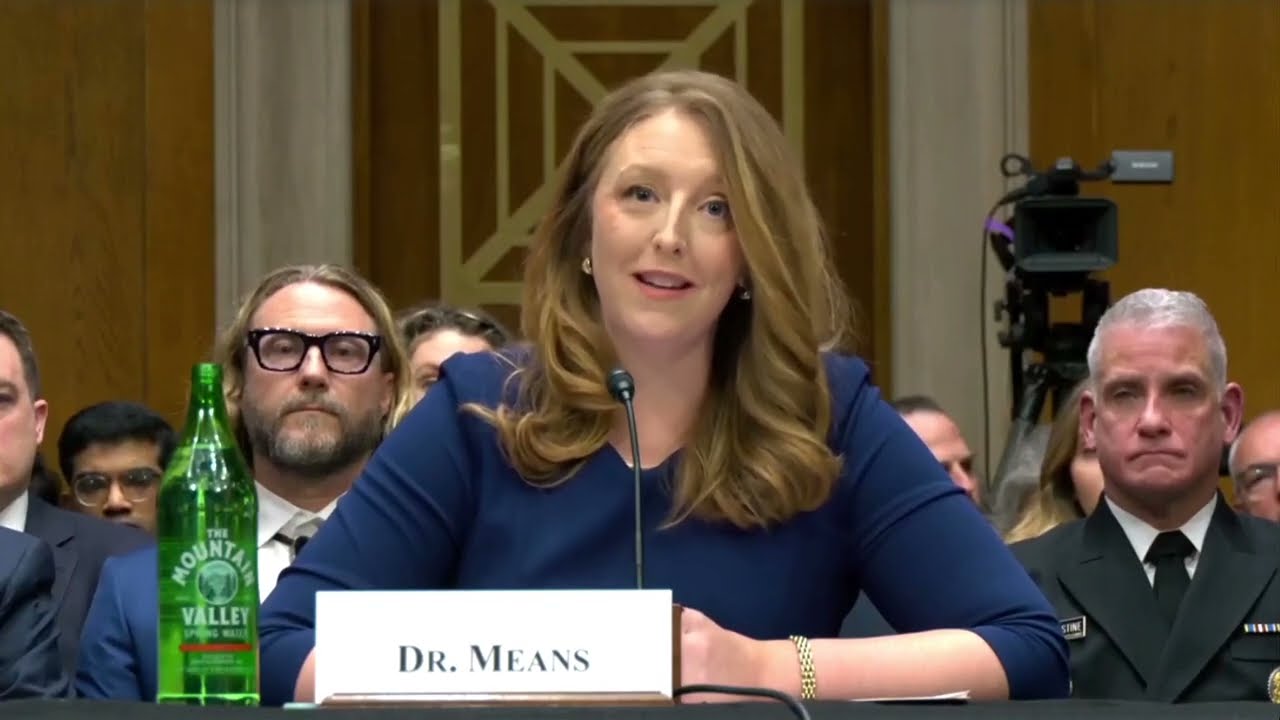 US surgeon general nominee says she backs vaccines with consent