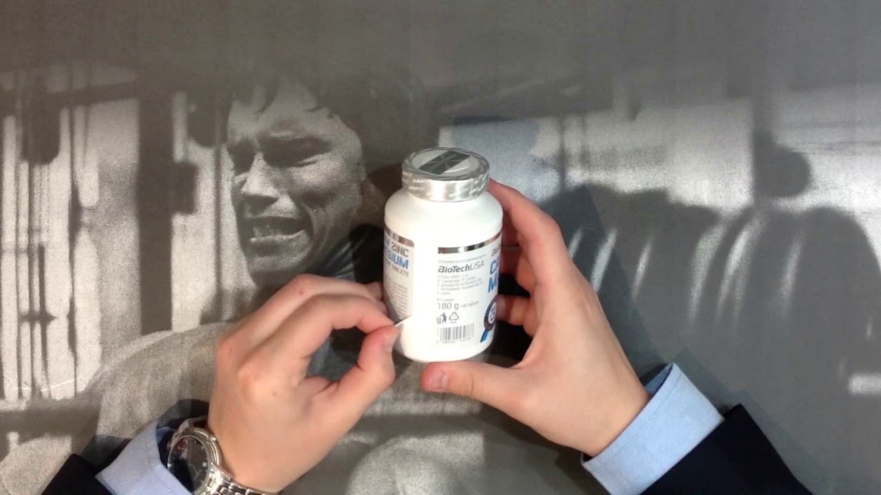 Витамины BioTech Calcium Zinc Magnesium &mdash; 100 табл