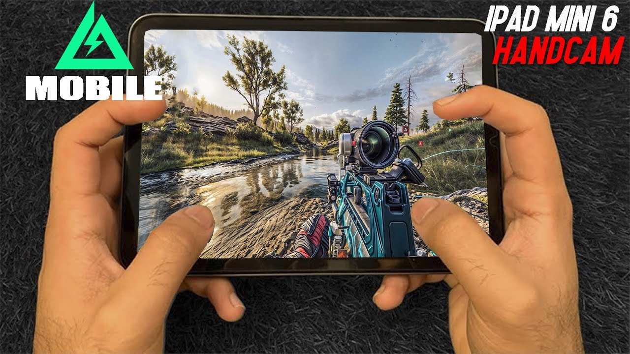 DELTA FORCE IPAD MINI 6 HANDCAM ZERO RECOIL QBZ GAMEPLAY
