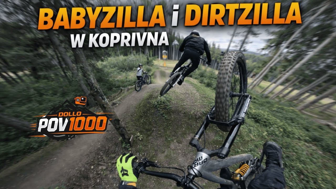 Unikatowe trasy czyli BabyZill i DirtZilla w Koprivna l Dollo POV: 54