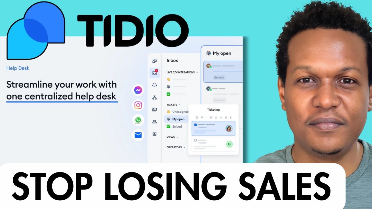 Tidio Chatbot Tutorial For Ecommerce Business