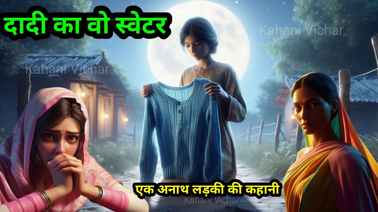 दादी का वो स्वेटर।एक अनाथ लड़की की कहानी।Kahani Vichar_hindistory #hindi stories #motivation #kahani