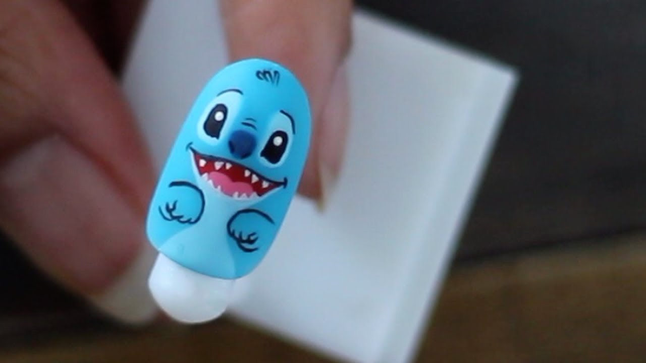 LILO & STITCH NAIL ART | abetweene