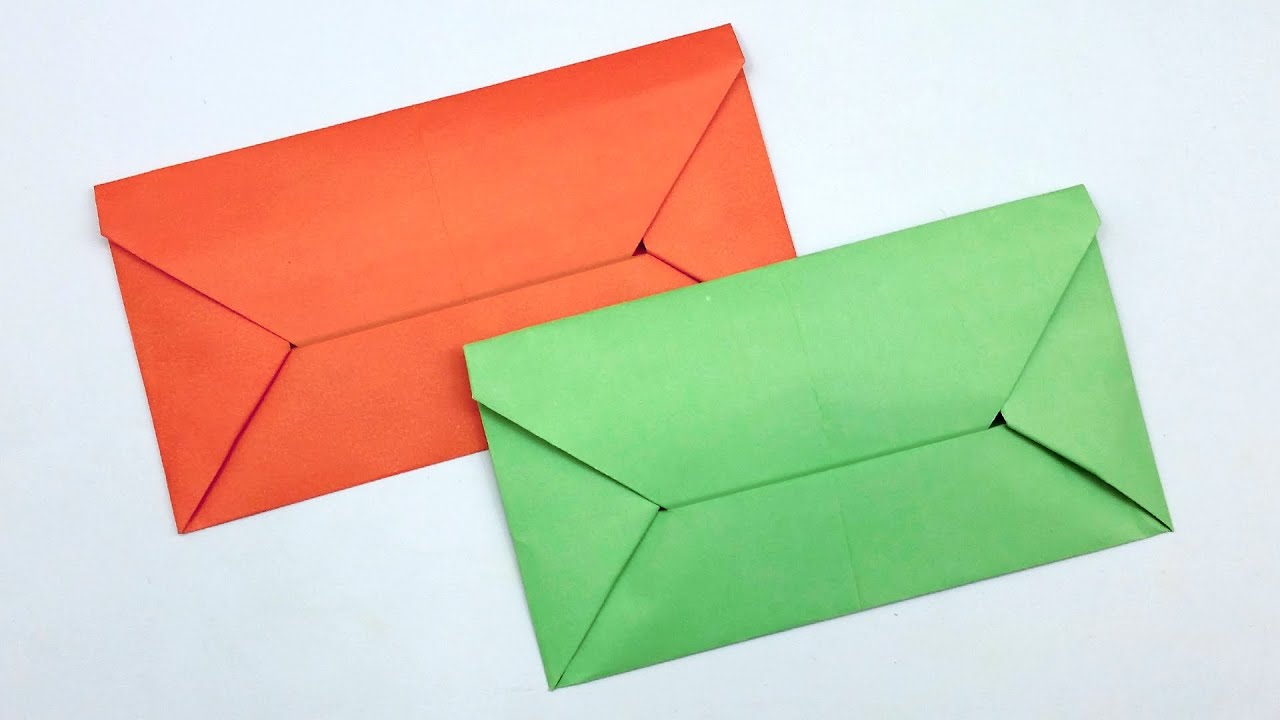 Beautiful Paper Envelope | DIY - Easy Origami Envelope Tutorial | Envelope Making With Paper