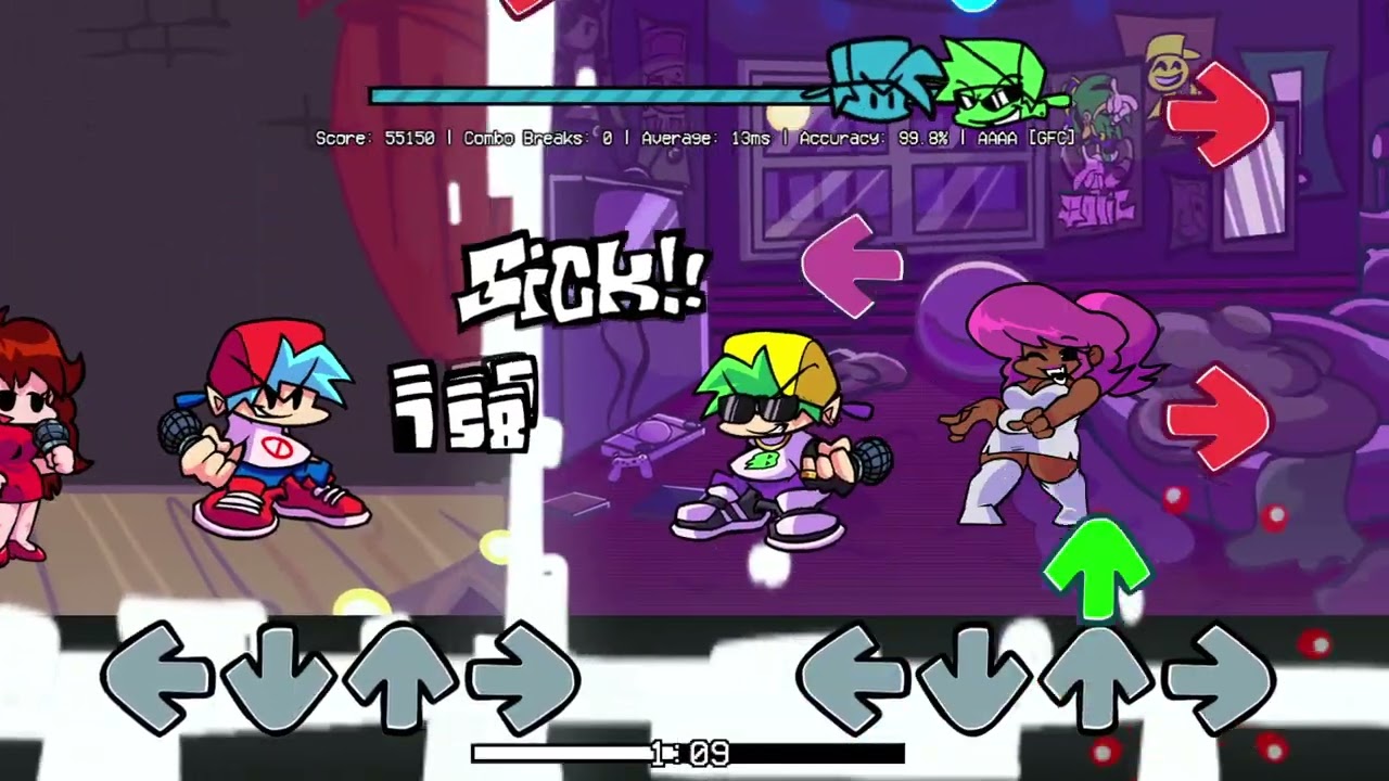 [FNF] Cross Console Clash - BF & GF vs B3 BF & B3 GF