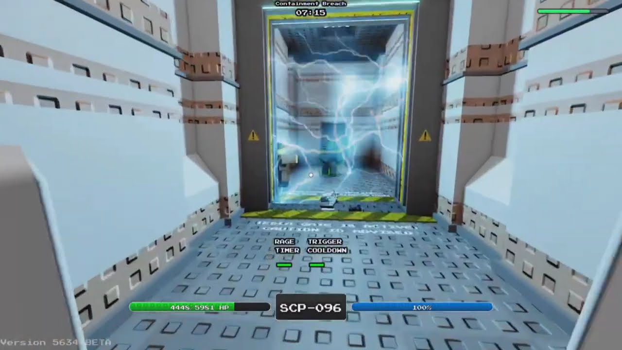 First time playing as SCP-096.