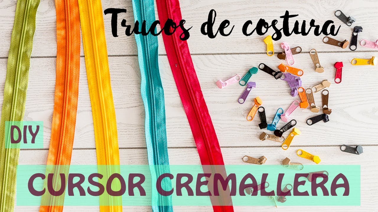 Cómo poner un cursor de cremallera