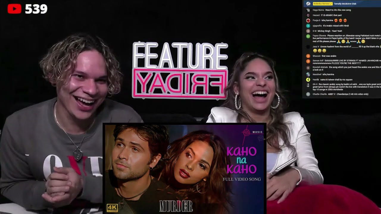 Arabic Original vs Bollywood Remake| Waleska & Efra react to Kaho Na Kaho  | Tamly Maak - Amr Diab