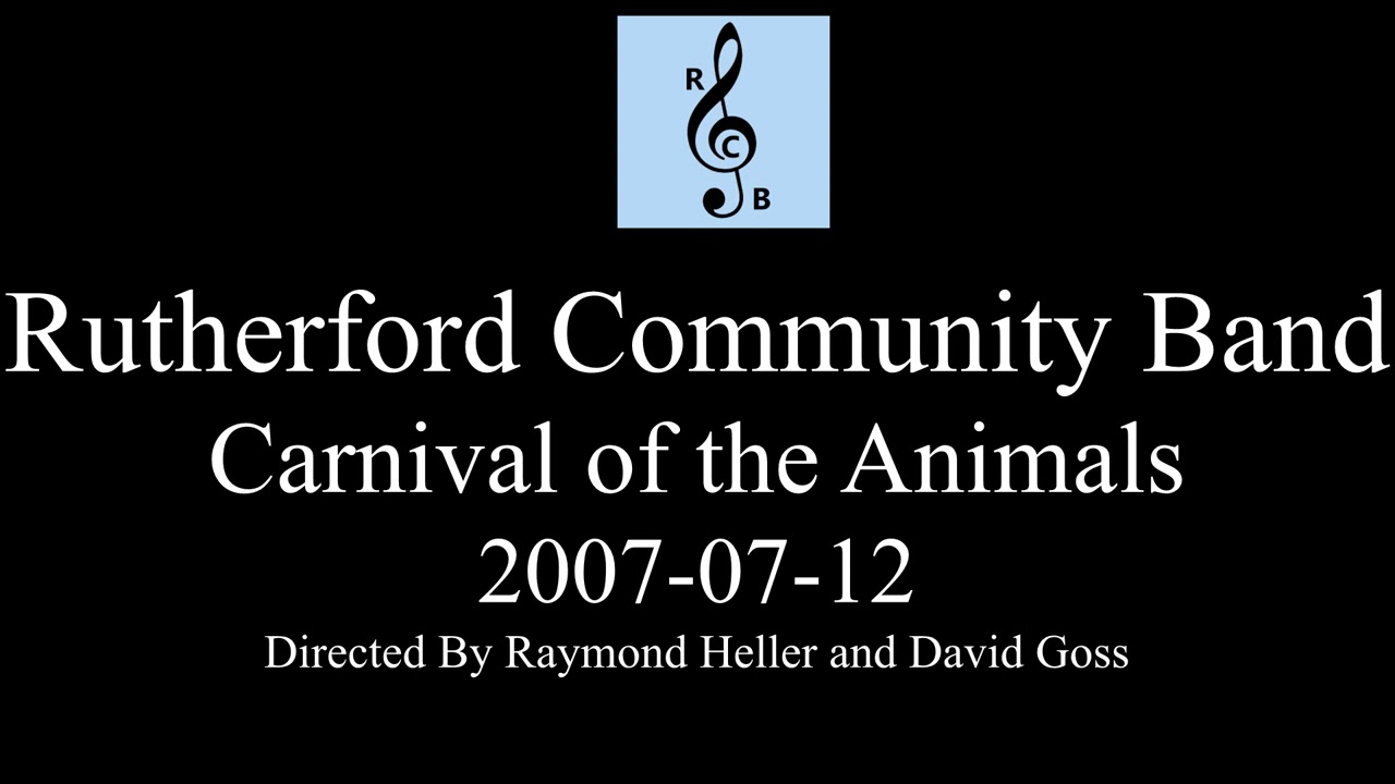 Carnival of the Animals by Saint-Saens arr. by Bocook