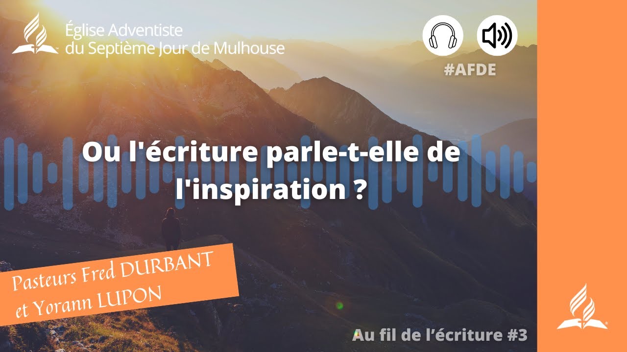Où l'écriture parle-t-elle de l'inspiration ? AFDE#3 | Au fil de l'écriture