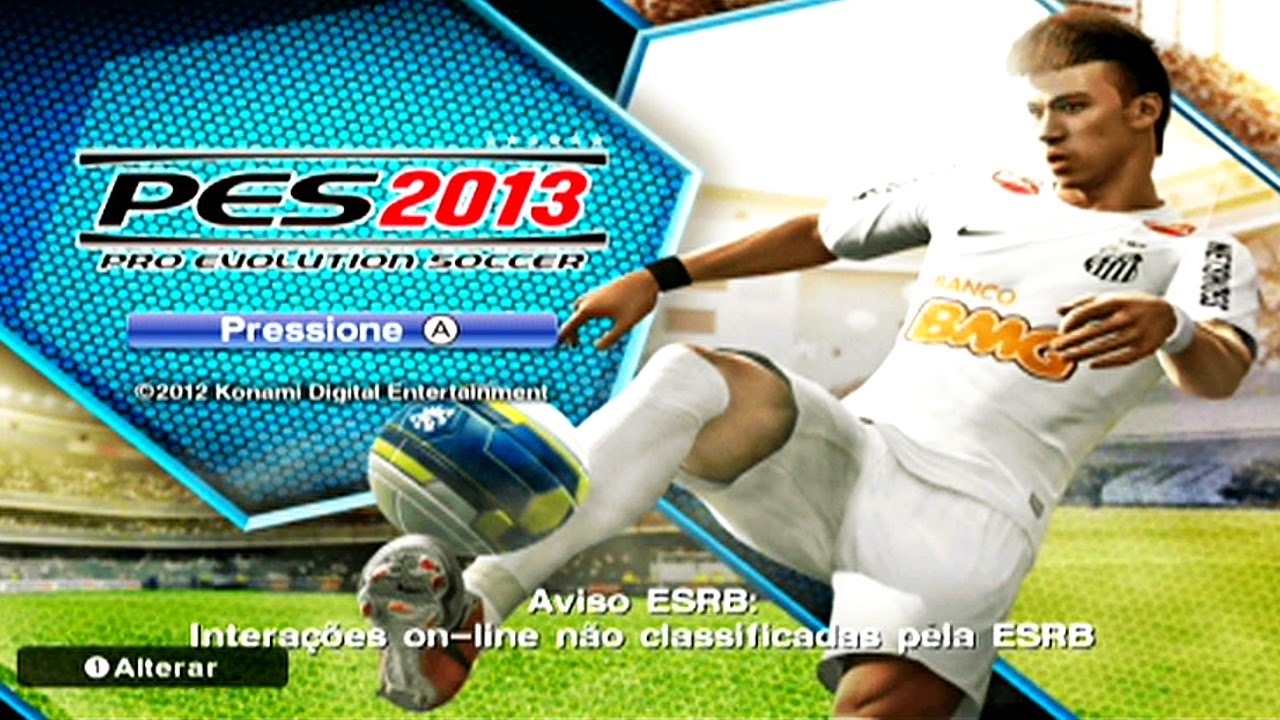 PES 2013 no NINTENDO WII !!! (Gameplay Wii)