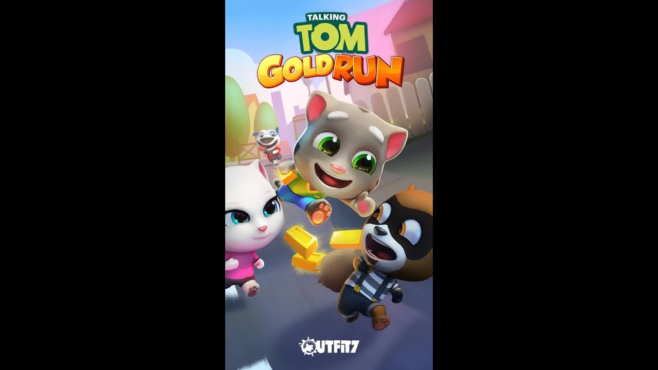 Talking Tom Gold Run Old Version 1.0.1.561 Gameplay