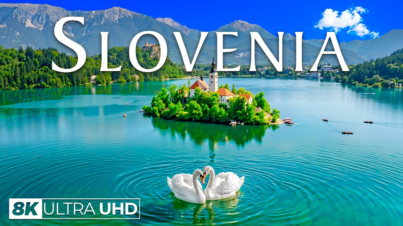 Slovenia 8K – Emerald Lakes, Majestic Mountains & Hidden European Beauty