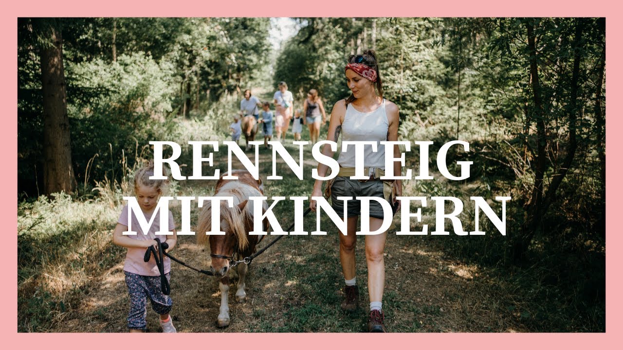 Rennsteig mit Kindern // Ponywanderung im Thüringer Wald