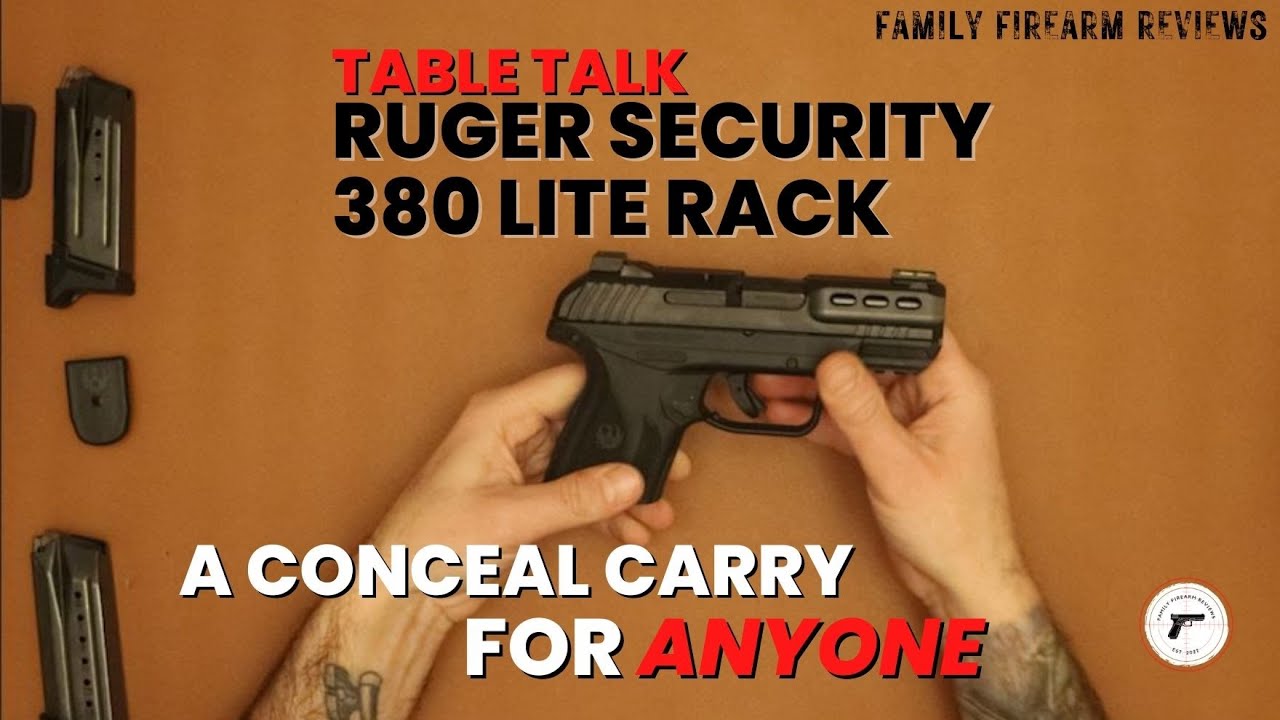 Ruger Security 380 Lite Rack 15+1 Table Talk and Field Strip