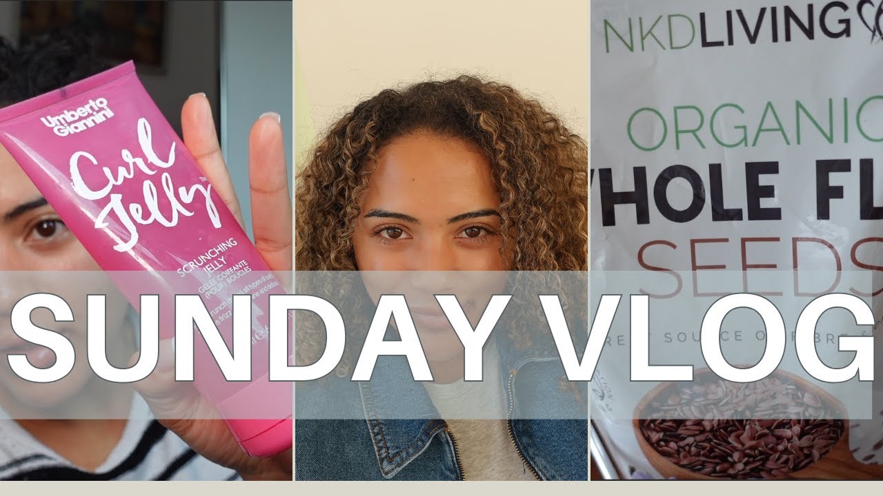 Sunday Vlog | Jesus Does Much With Our Little & Flaxseed Gel Tutorial
