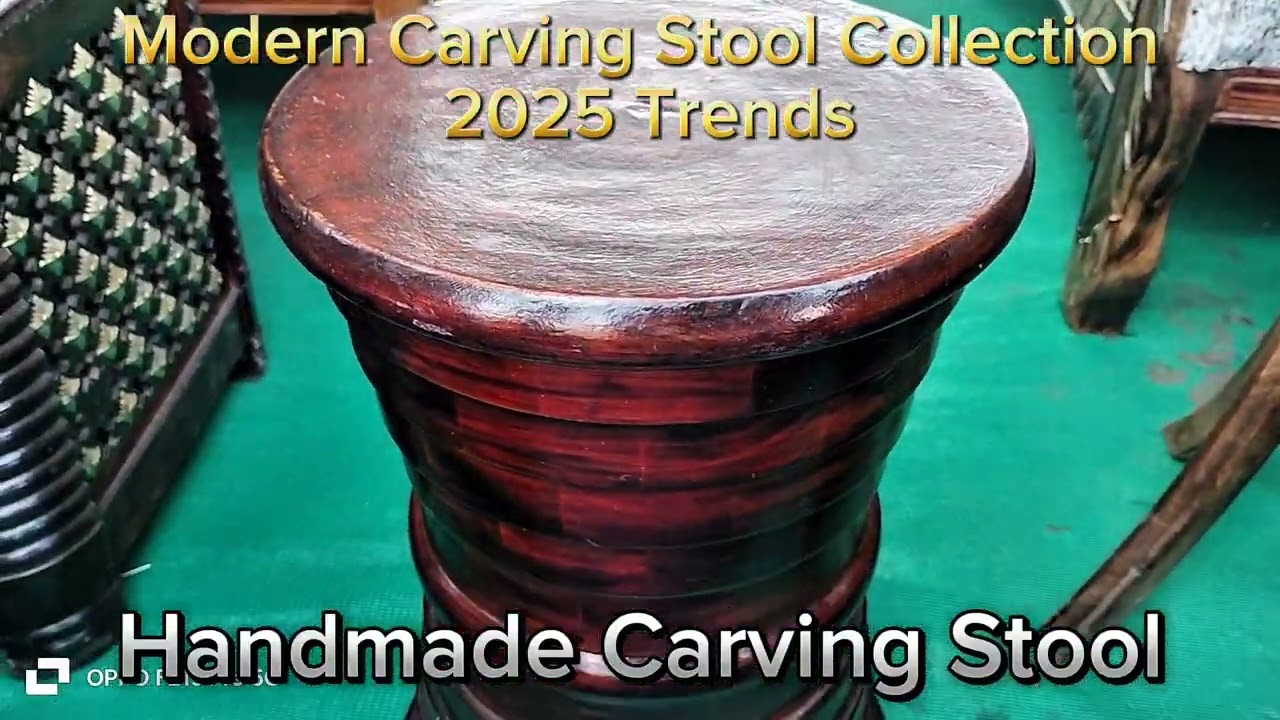 Top 7 Wooden Carving Stool Designs 2024 | Luxury