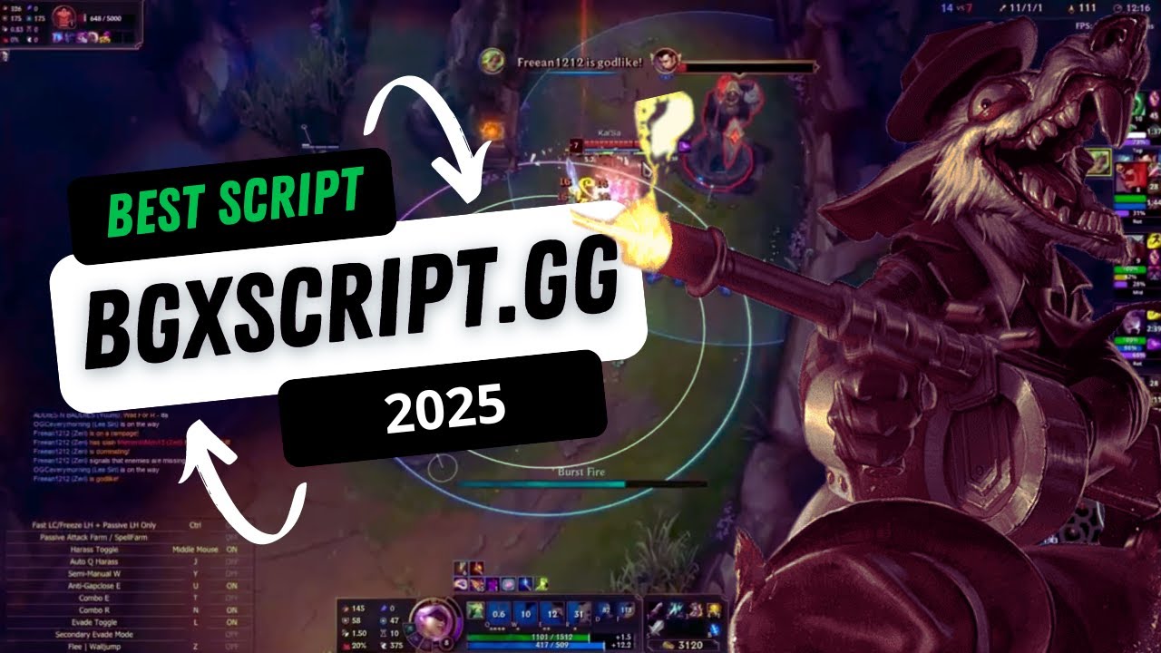 LOL SCRIPT UPDATE | SAFE Scripting in League of Legends | BYPASS ANTI BAN (2025)