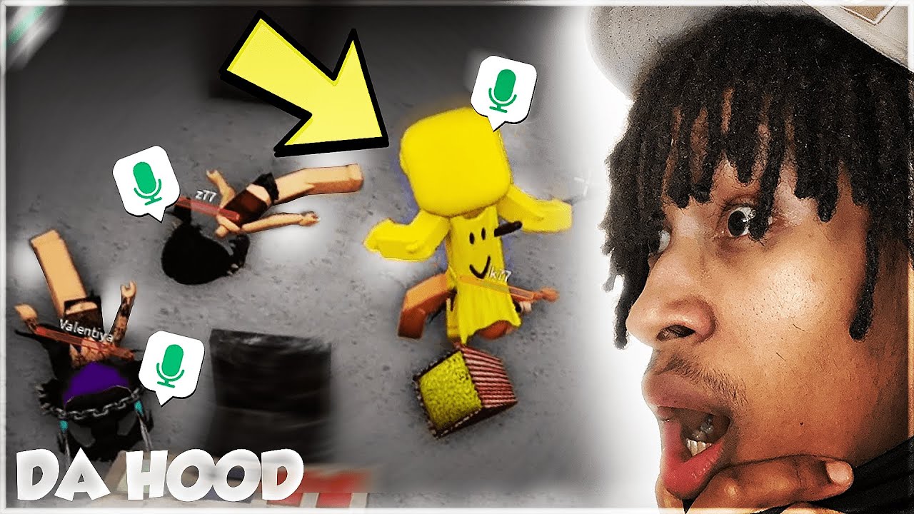 так вот я сражался с целой бандой в roblox da hood 8...