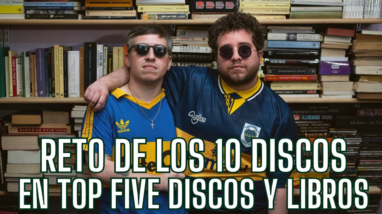 VLOG: 📀RETO DE LOS 10 DISCOS EN TOP FIVE DISCOS Y LIBROS 📀