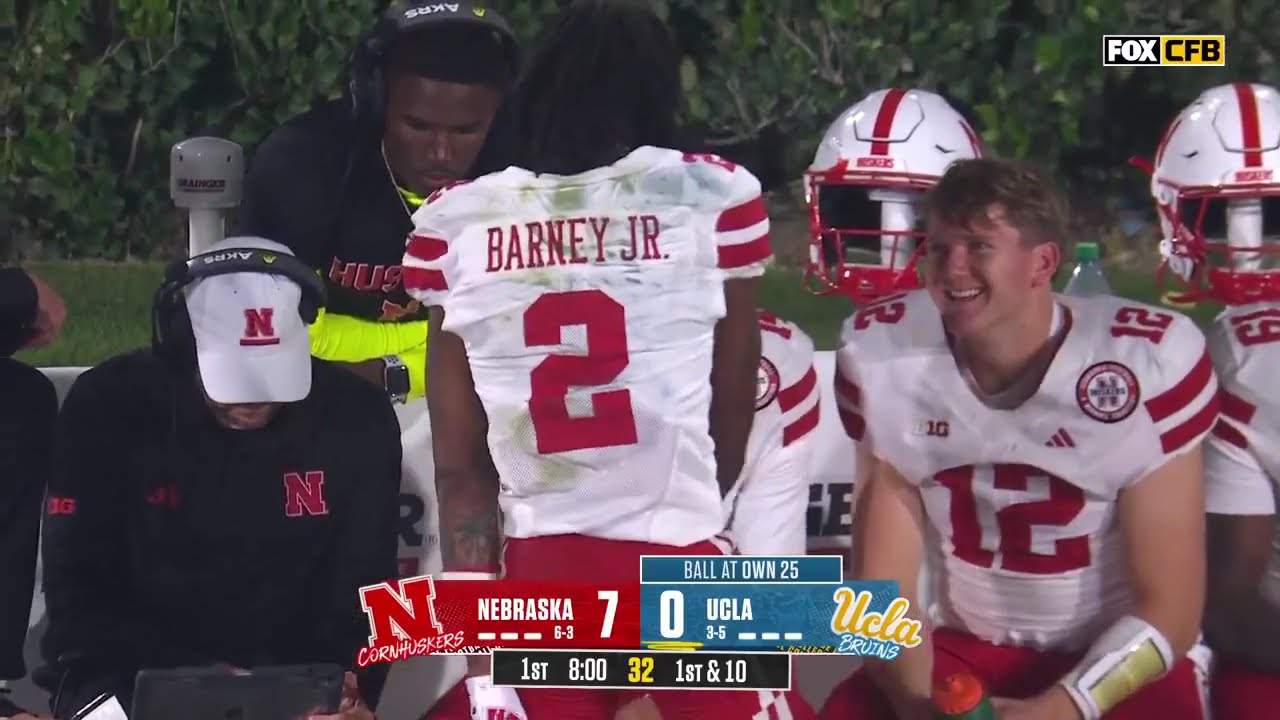 Nebraska vs UCLA Full Game | NCAA College Football November 8, 2025