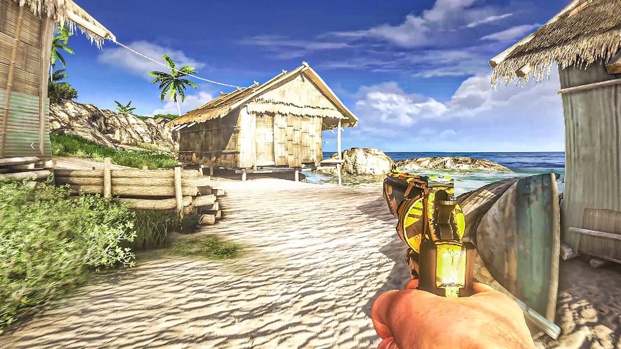 Far Cry 3 в режиме трассировки лучей с HD ТЕКСТУРОЙ выглядит лучше, чем Far Cry 6!