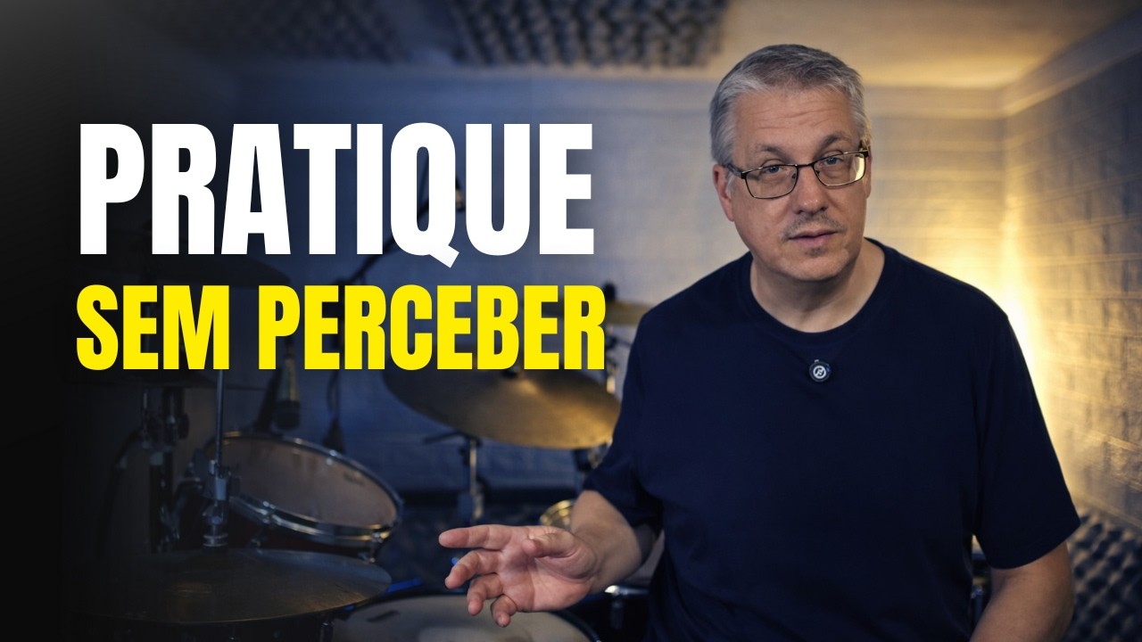 Pratique Single Strokes Sem Parecer Que Está Estudando