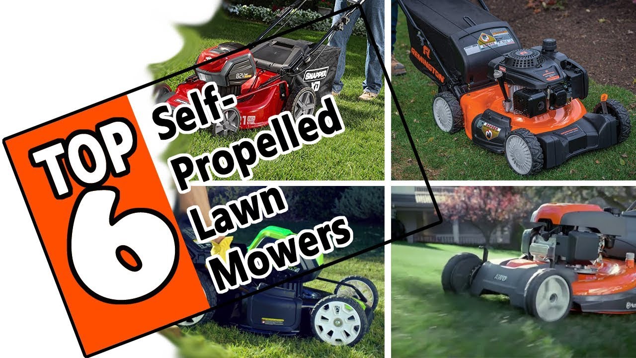 🌻 These Are The Best Self-Propelled Lawn Mowers Of 2019 - Top 6 Models On The Market Today