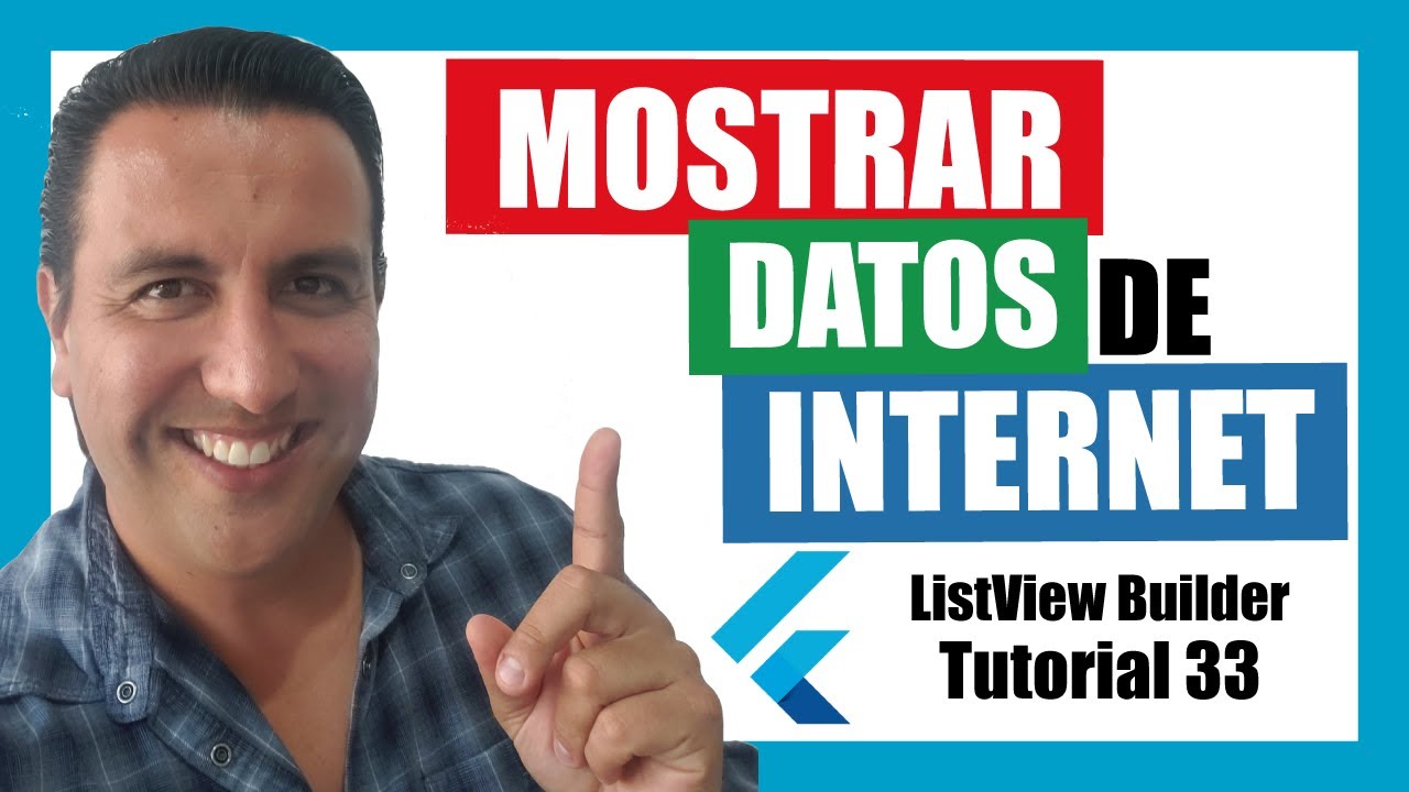 🔥 MOSTRAR DATOS 🔥 Rest Api  y ListView Builder- Tutorial 33 Flutter .- Flutter tutorial en español