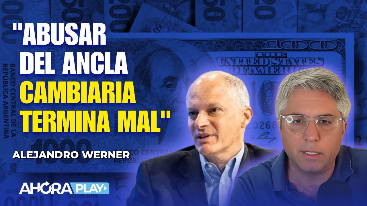 Alejandro Werner, ex funcionario del FMI, criticó el esquema cambiario | Maxi Montenegro