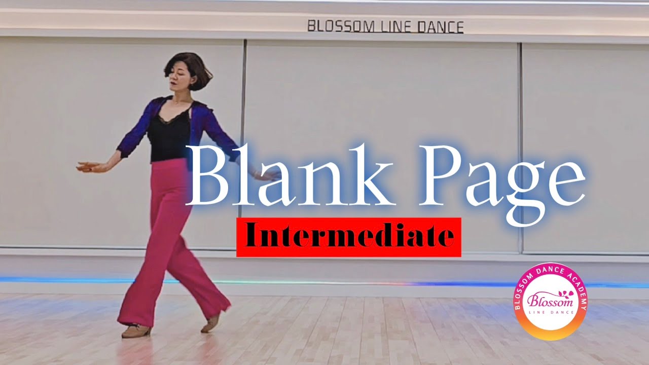Blank Page Line dance /Intermediate/Mark Furnell (UK) & Chris Godden (UK)