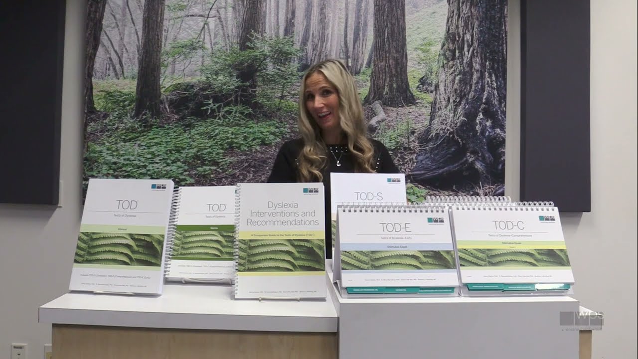 The Tests of Dyslexia (TOD®) Unboxed