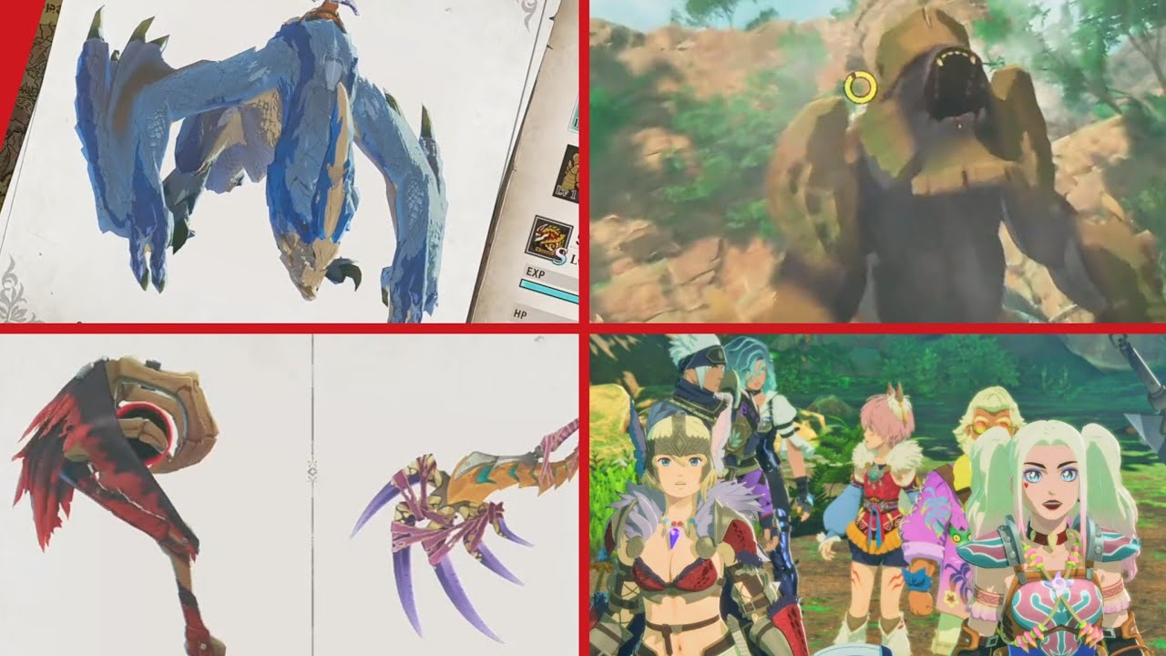 Monster Hunter Stories 3! Harley Quinn!
