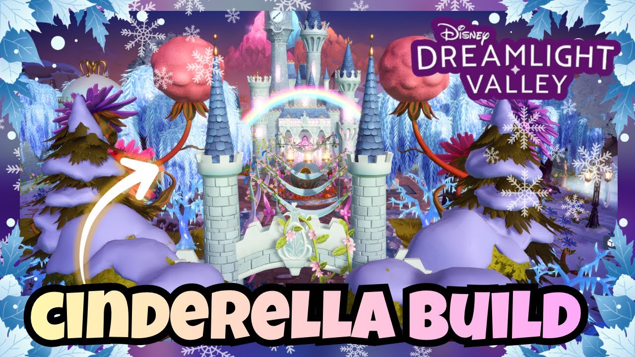 CINDERELLA SPEED BUILD | Disney Dreamlight Valley