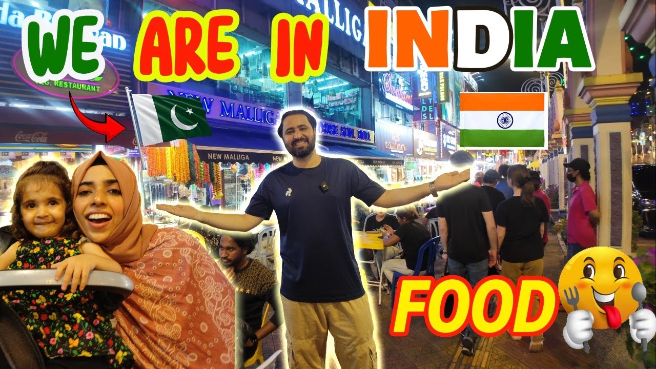 Most Famous INDIAN Street Food | Pakistan Couple Tries INDIAN Food First Time #TasTrails