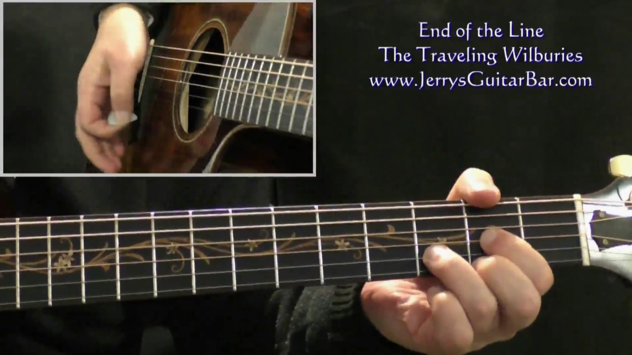 How To Play The Traveling Wilburys End of the Line (intro only)