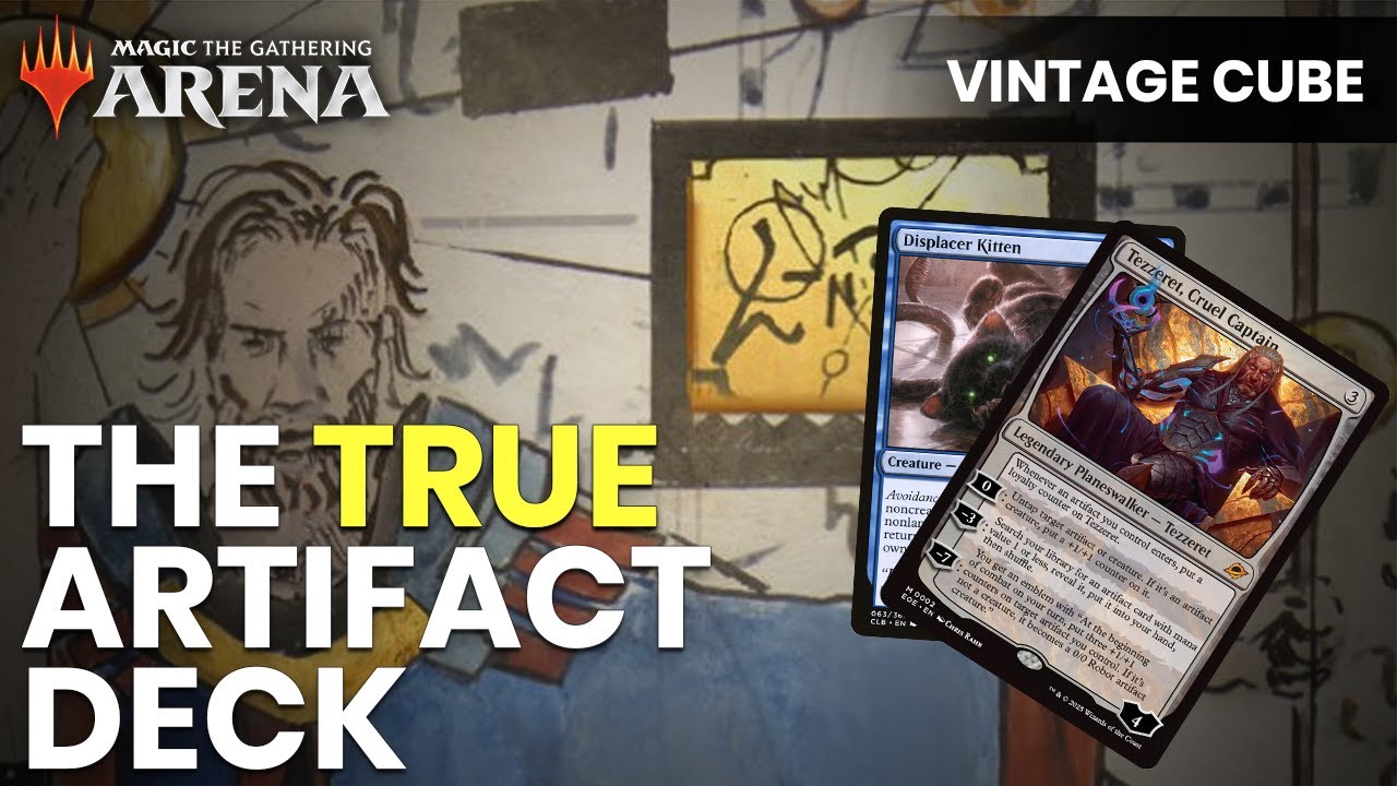 THE TRUE ARTIFACT DECK |  Powered Cube Draft | MTG Arena