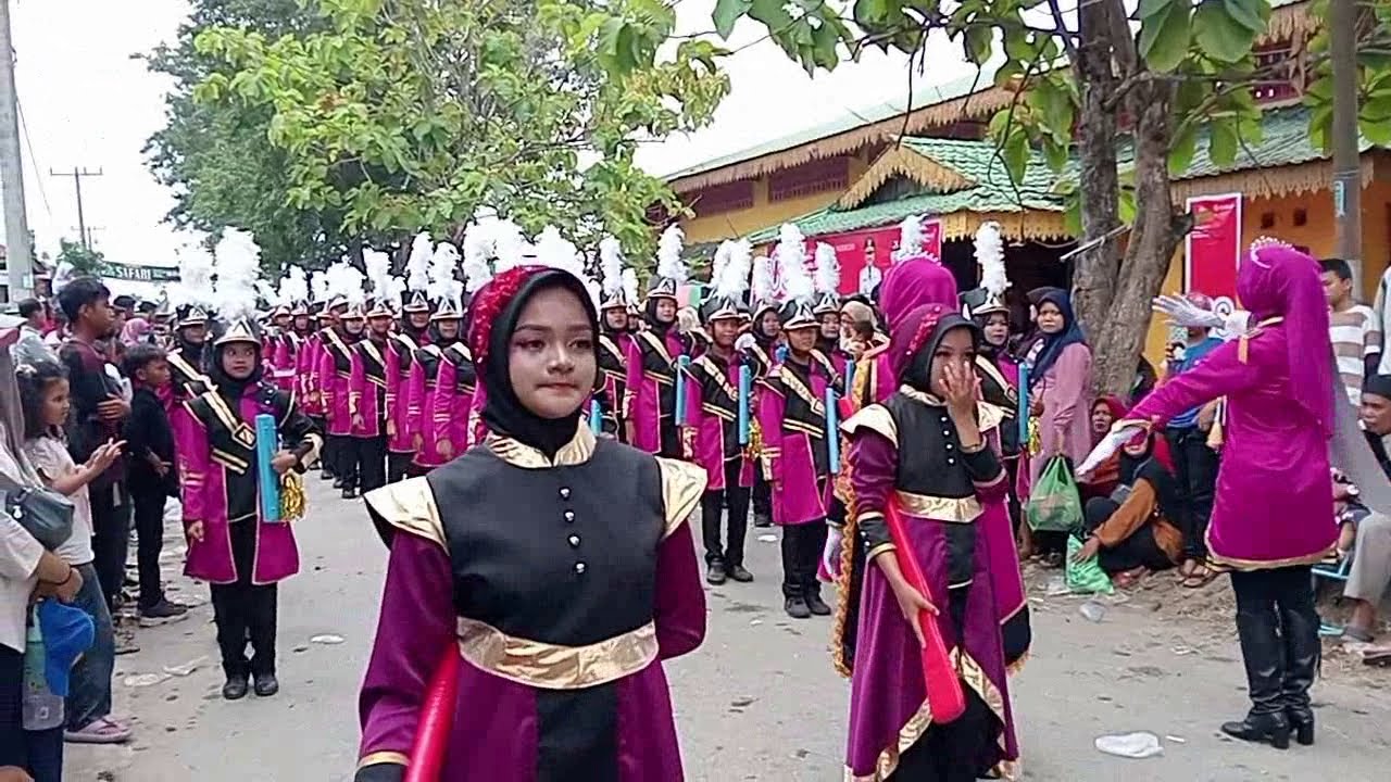KIRAB DRUMBAND TINGKAT SMP HUT RI KE 80 TANJUNG PURA part 2#drumbandlangkat #drumbandtanjungpura