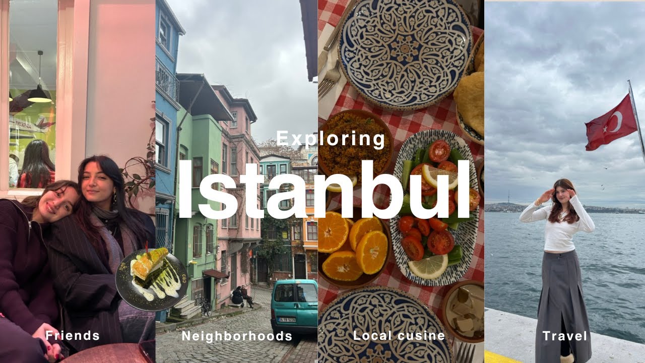 a week in Istanbul | exploring neighborhoods, turkish food + fam time