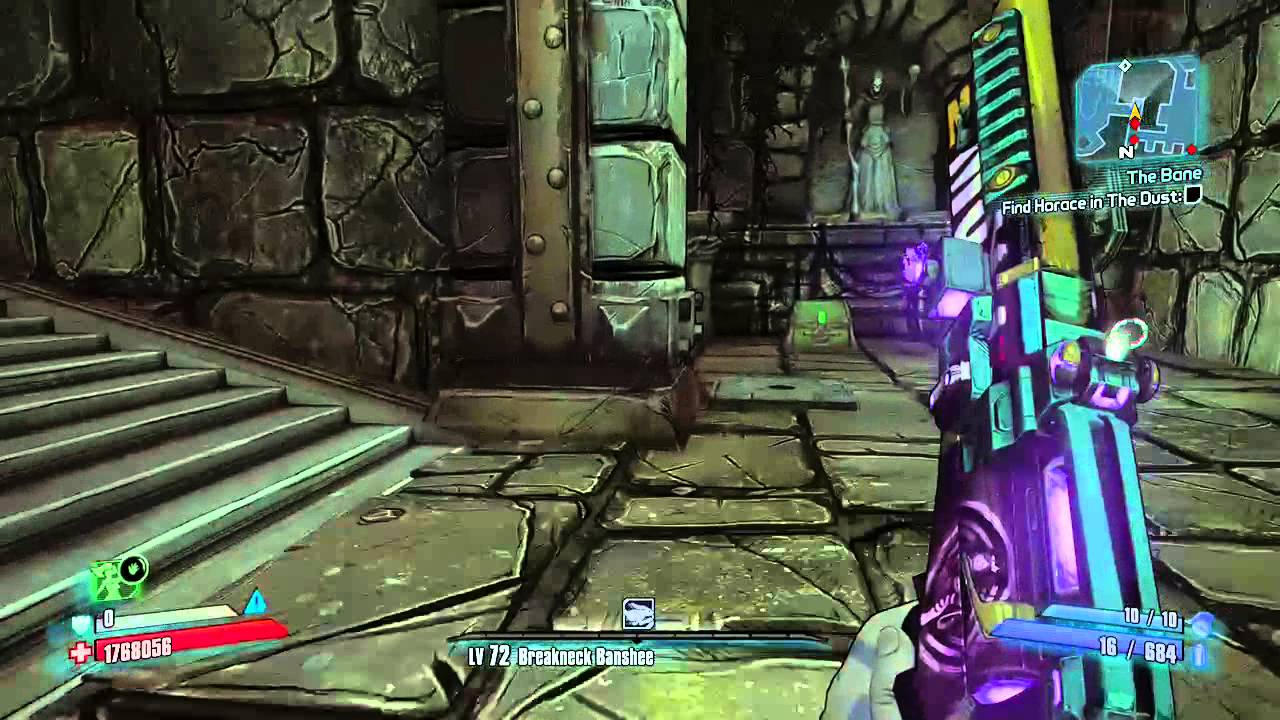 Borderlands 2 Thunderball fists drop from a pot