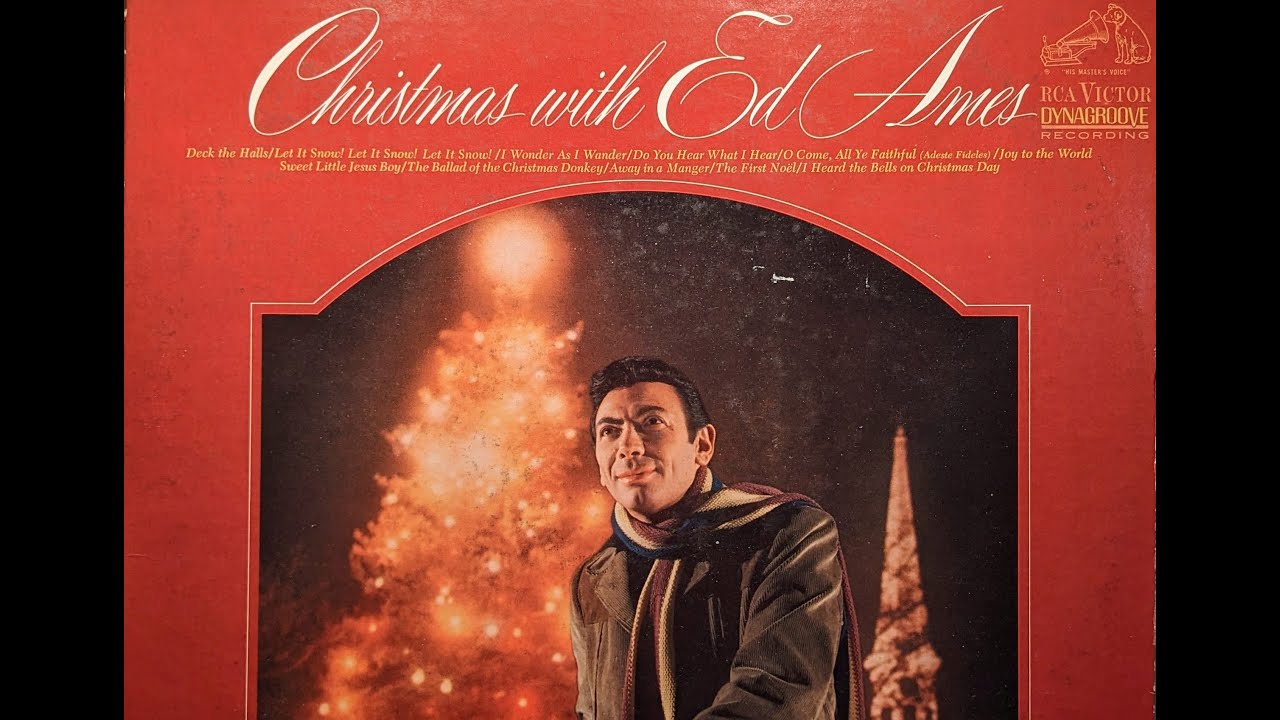 Christmas with Ed Ames on vinyl LP.