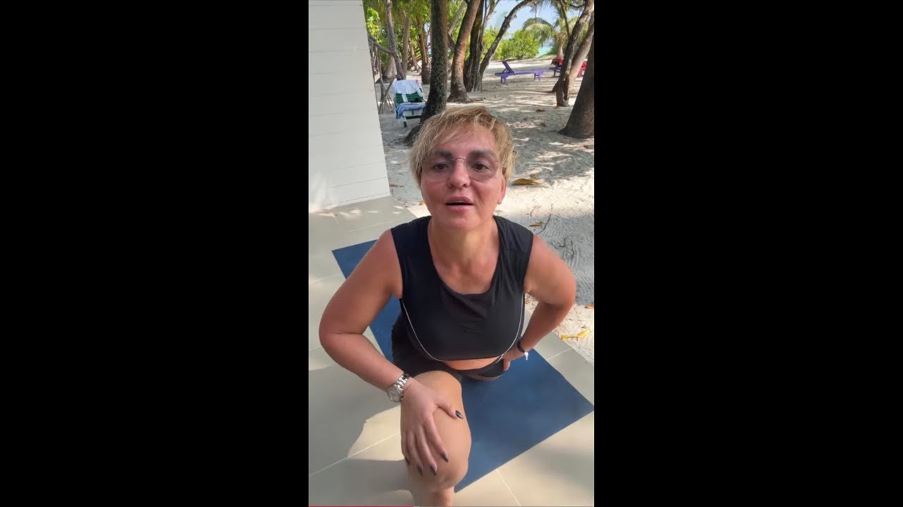 Хатха-йога . Разминка. 