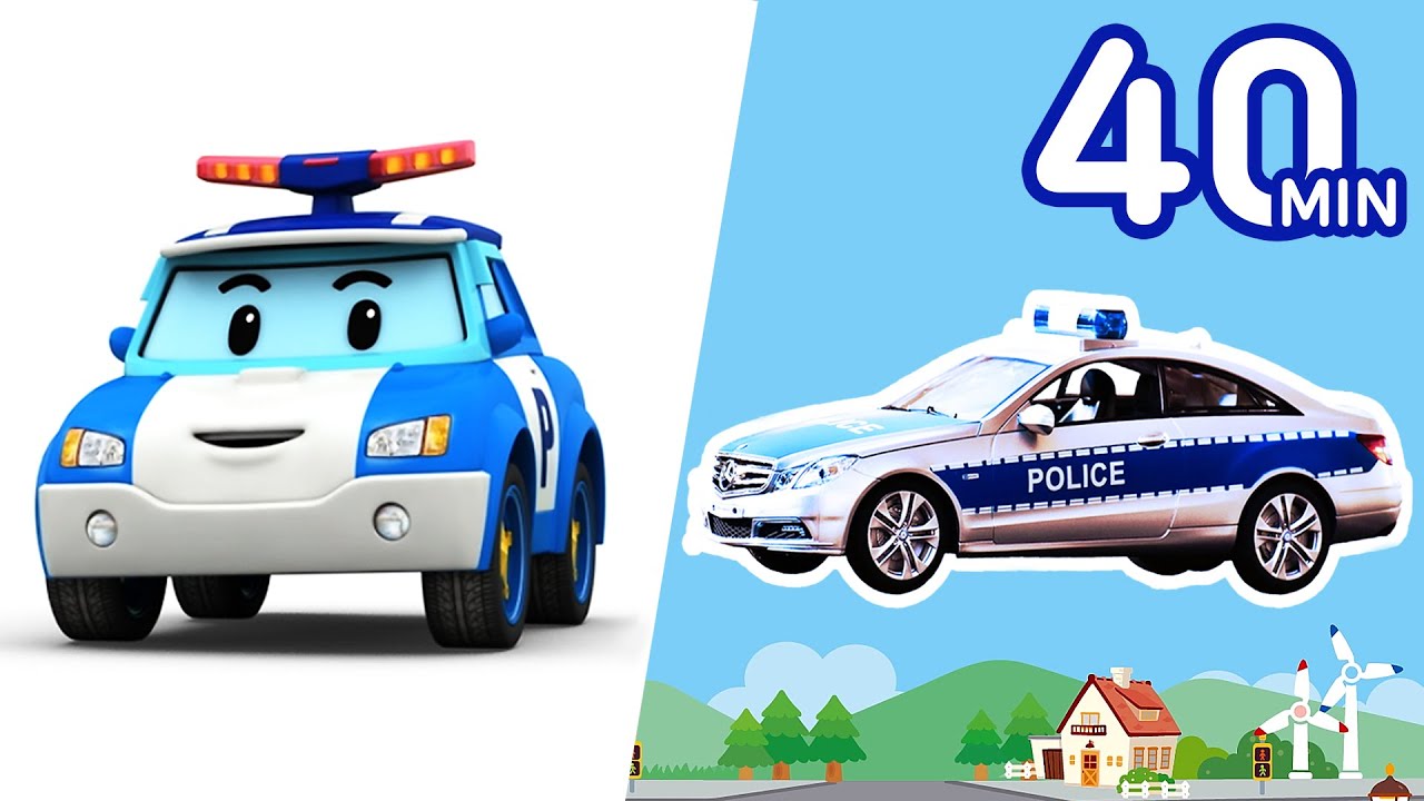 Apprenez les Véhicules en Anglais avec Robocar POLI | Vidéos pour enfants | Robocar POLI télé