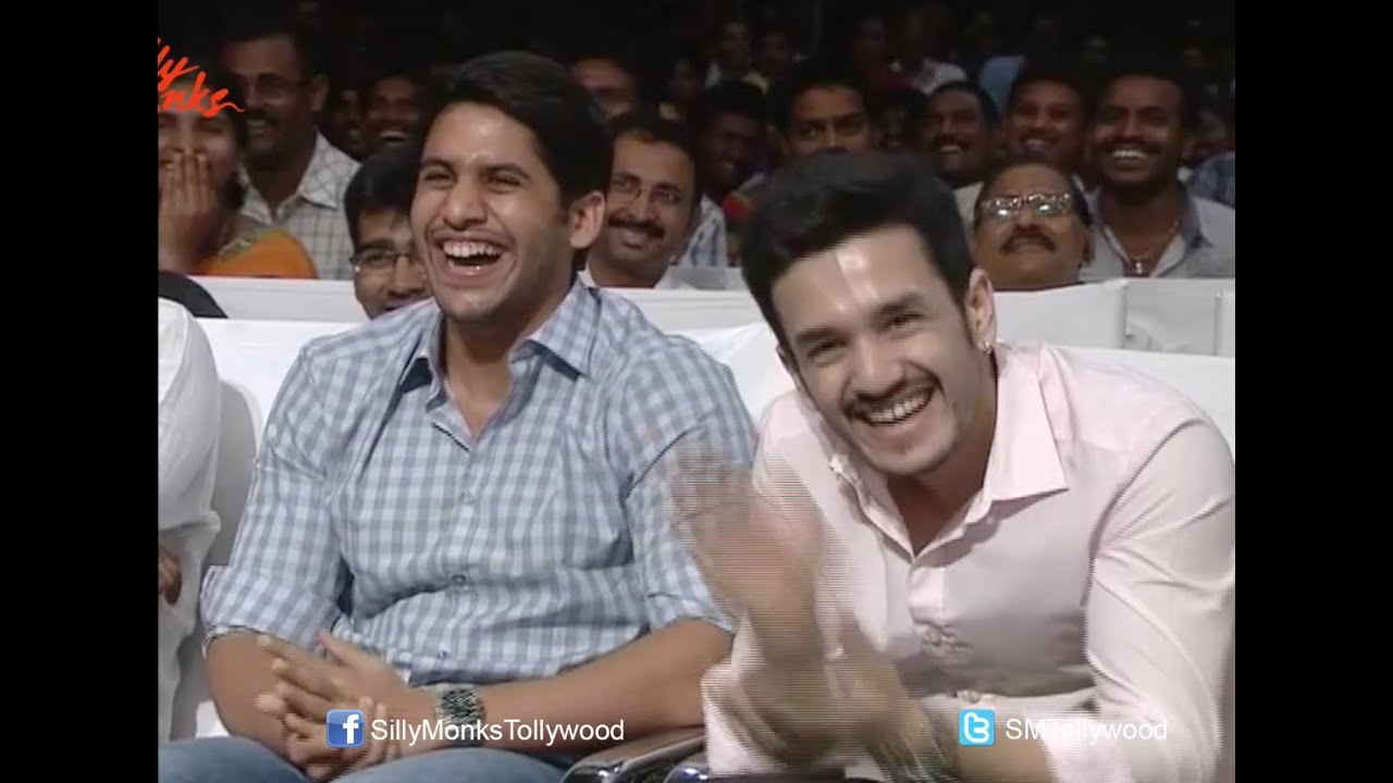 Funny Skit @ Manam Movie 50 Days Celebrations | Silly Monks