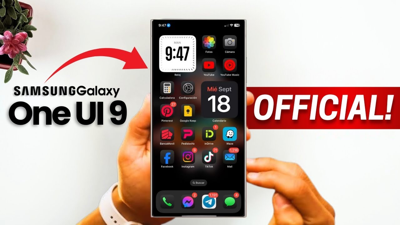 Samsung One UI 9.0 — ОФИЦИАЛЬНО!