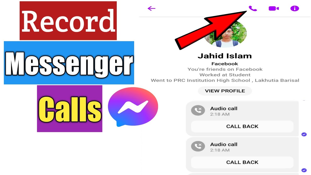 How To Record Messenger Calls on Android