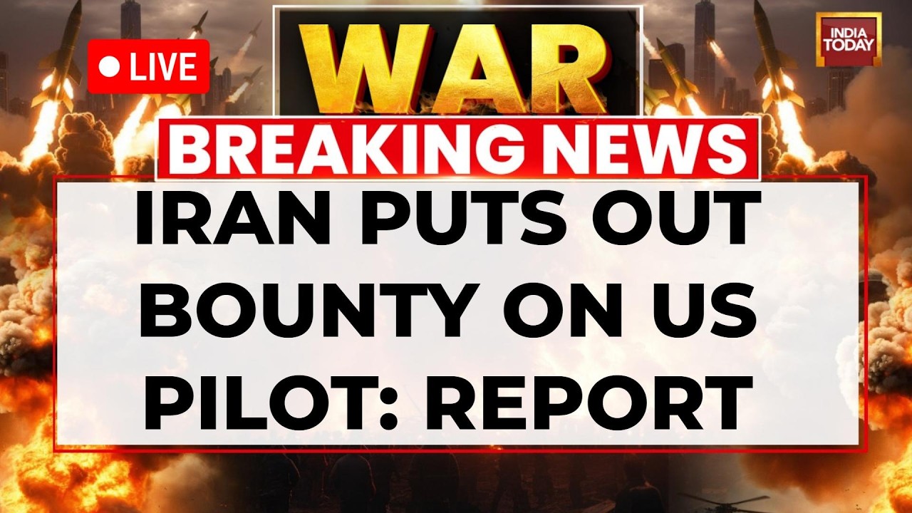 US Israel Iran War LIVE: Iran 'Shoots Down' US Fighter Jet, Announces Bounty For Pilot's Capture