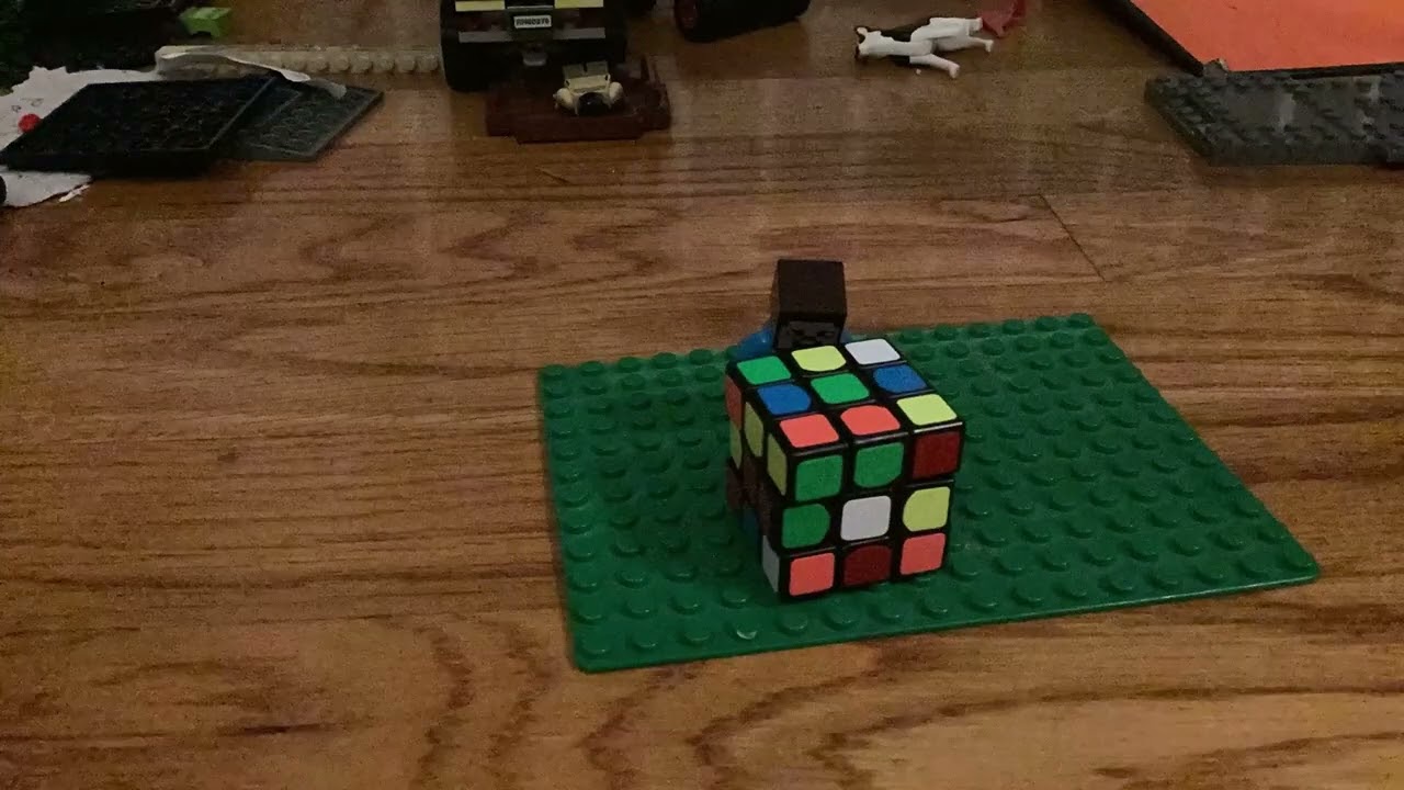 Steve rage quits to cube