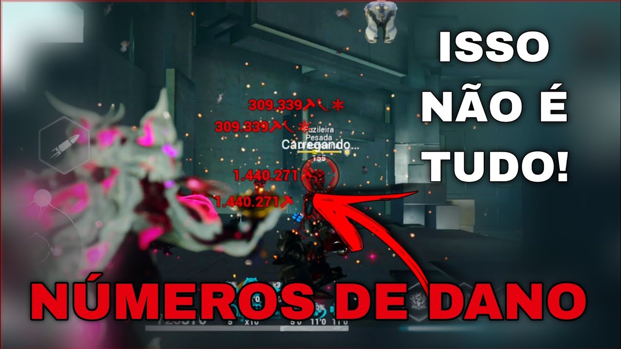 Porque eu os NÚMEROS DE DANO são 