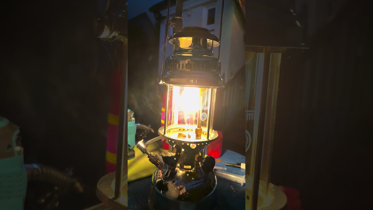 Petromax Starklichtlampe HK500 😍  #petromax #petroleum #outdoor